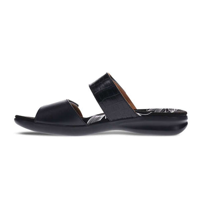 Seaside Slide Sandal - Black French/Croc