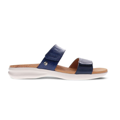Seaside Slide Sandal - Blue French/Croc
