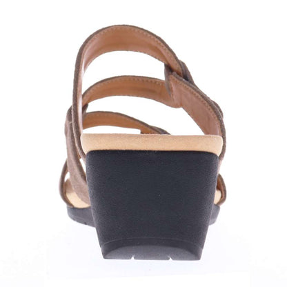 Sofia Wedge - Rusty Metallic