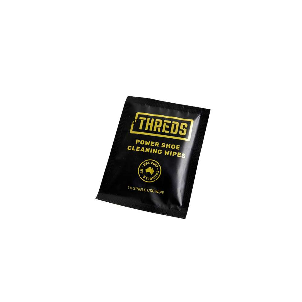 Power Shoe Cleaning Wipes - Black