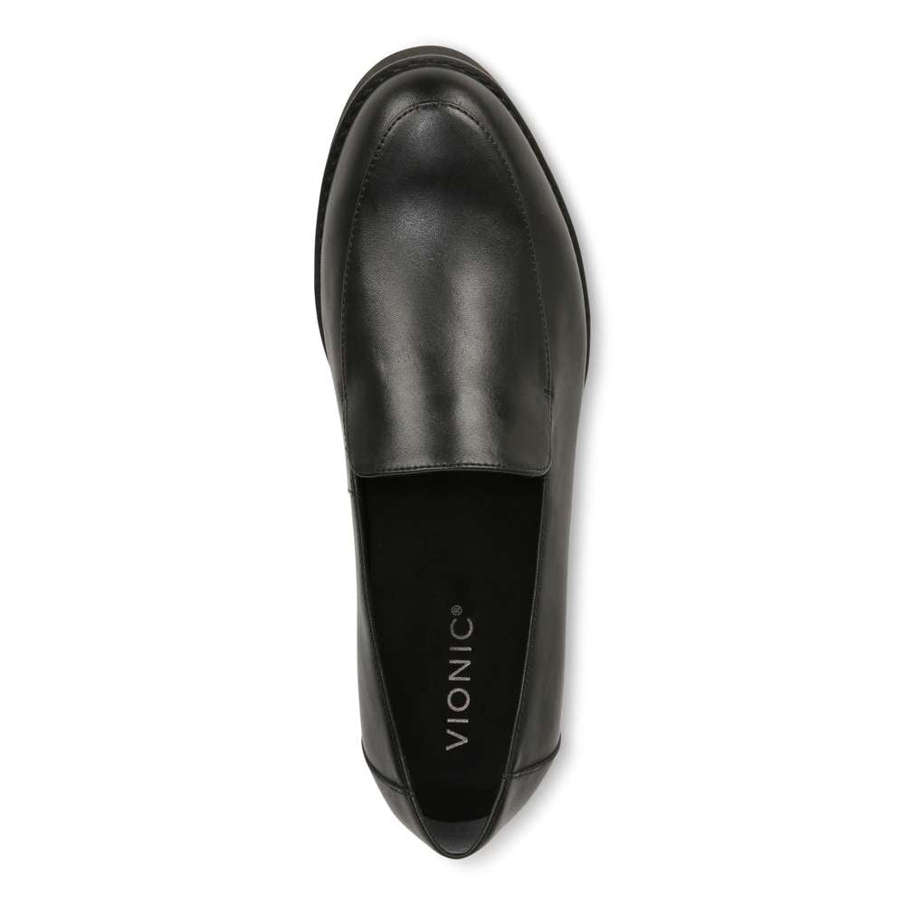 Kensley Loafer - Black Leather