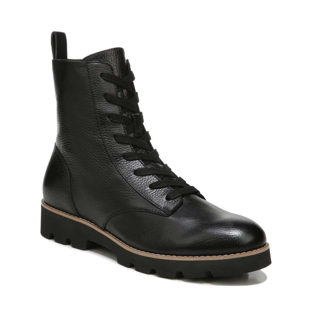 Lani Lace-Up Boot - Black