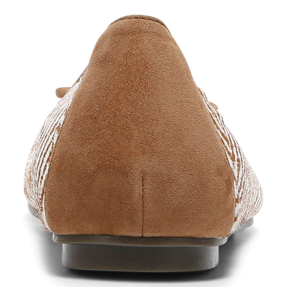 Minna Ballet Flat - Toffee/Cream