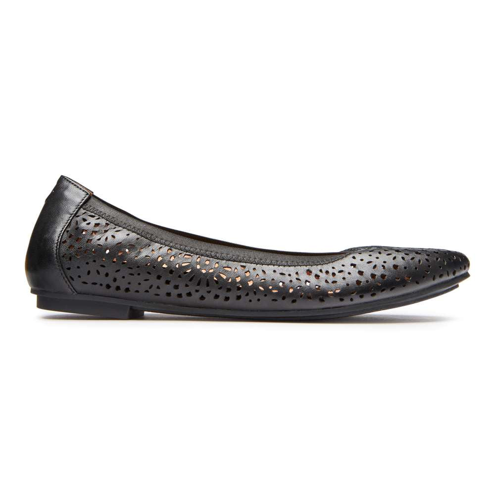 Robyn Perf Flat - Black
