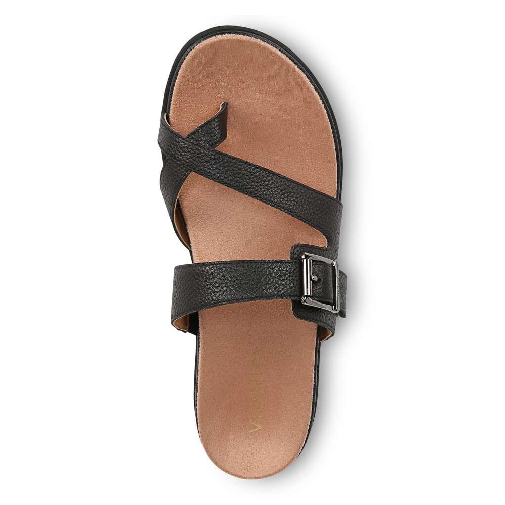 Carmela Slide - Black