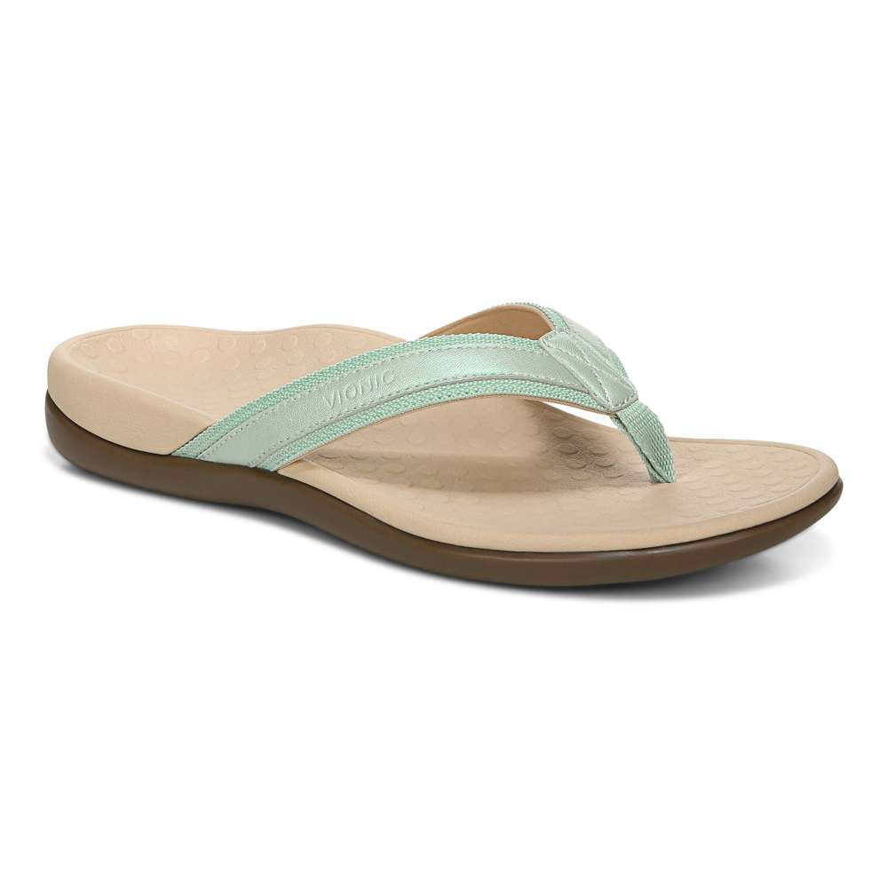 Islander Toe Post Sandal - Lichen