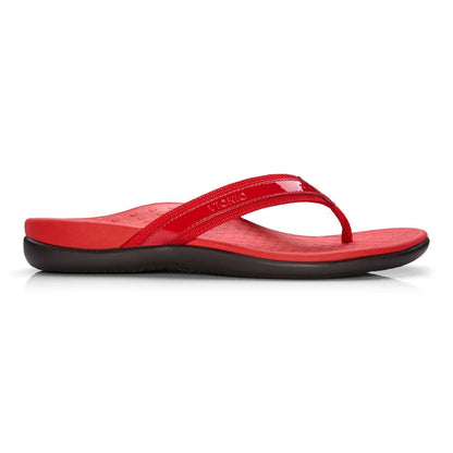 Islander Toe Post Sandal - Red