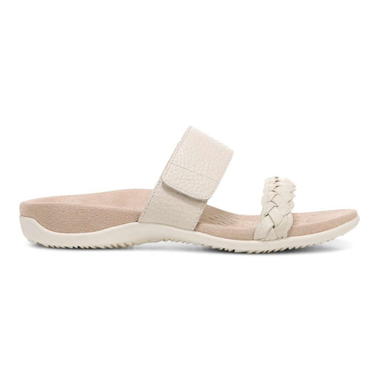 Jeanne Slide Sandal - Cream