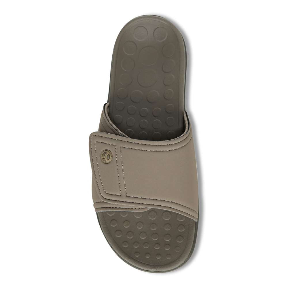 Kiwi Slide - Camel Khaki