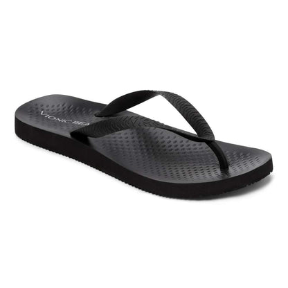 Beach Manly Toe Post Sandal - Black