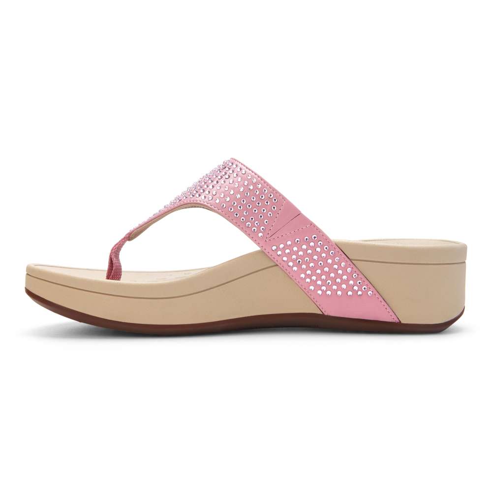 Naples Platform Sandal - Blush