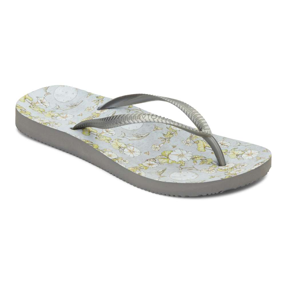 Noosa Print Toe Post Sandal - Moon