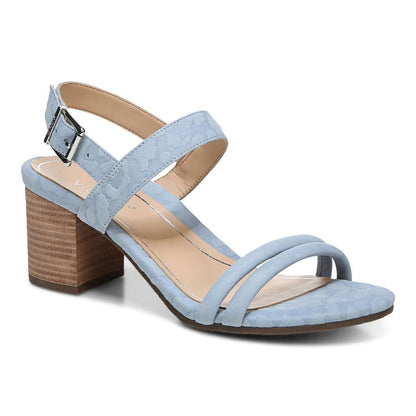 Paula Block Heel - Sky