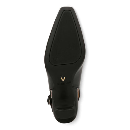 Perris Slingback Heel - Black