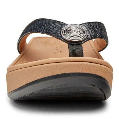 Pilar Platform Sandal - Black