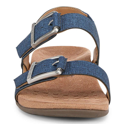 Reese Backstrap Sandal - Denim