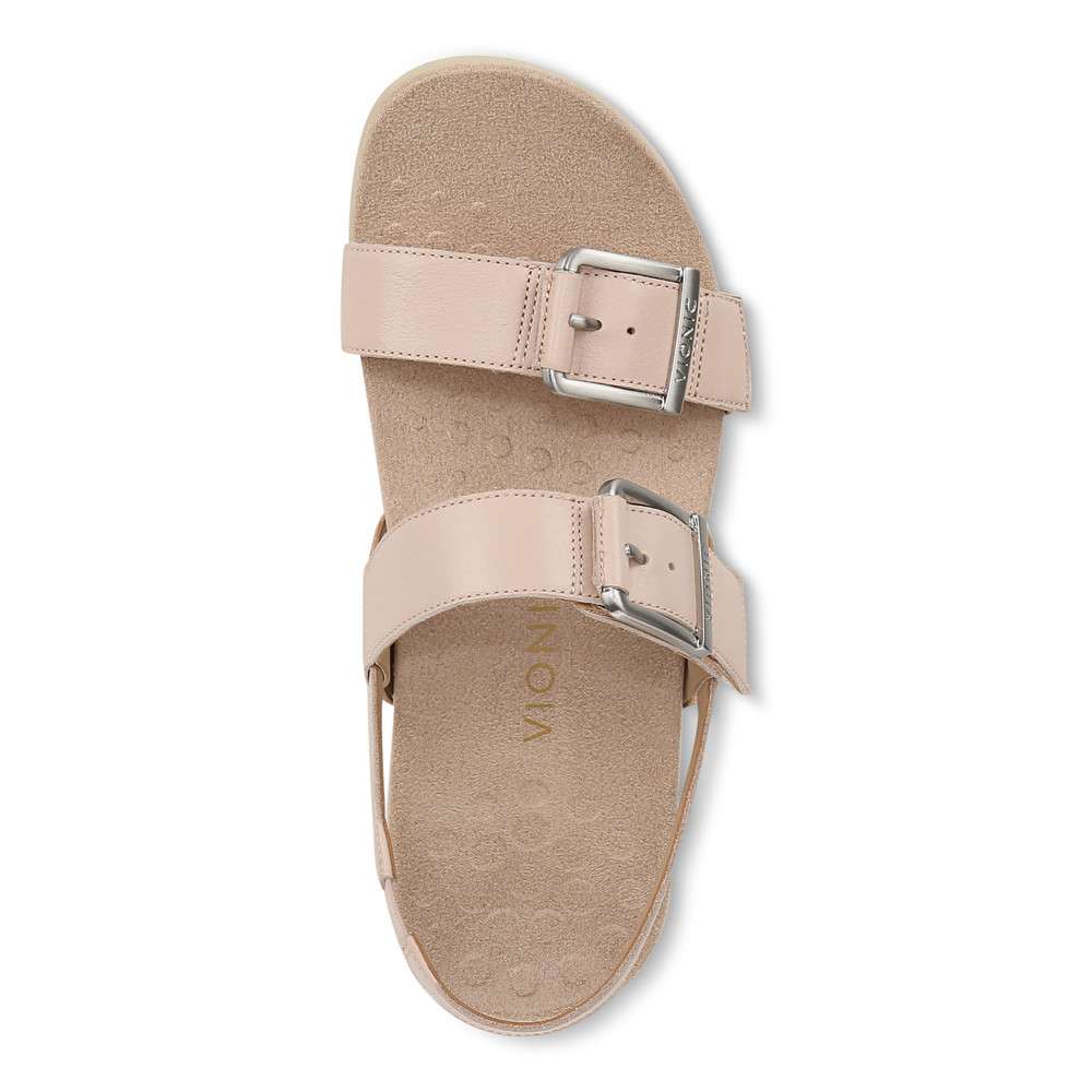 Reese Backstrap Sandal - Cameo Rose