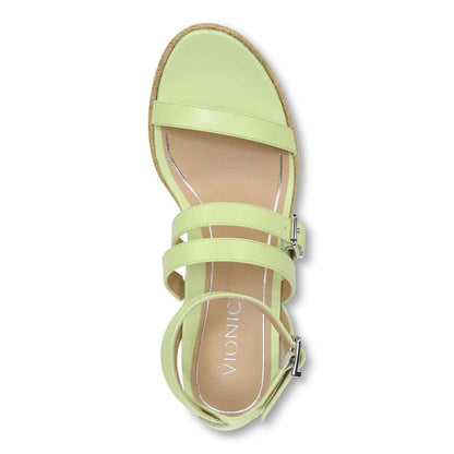 Sabina Wedge - Pale Lime