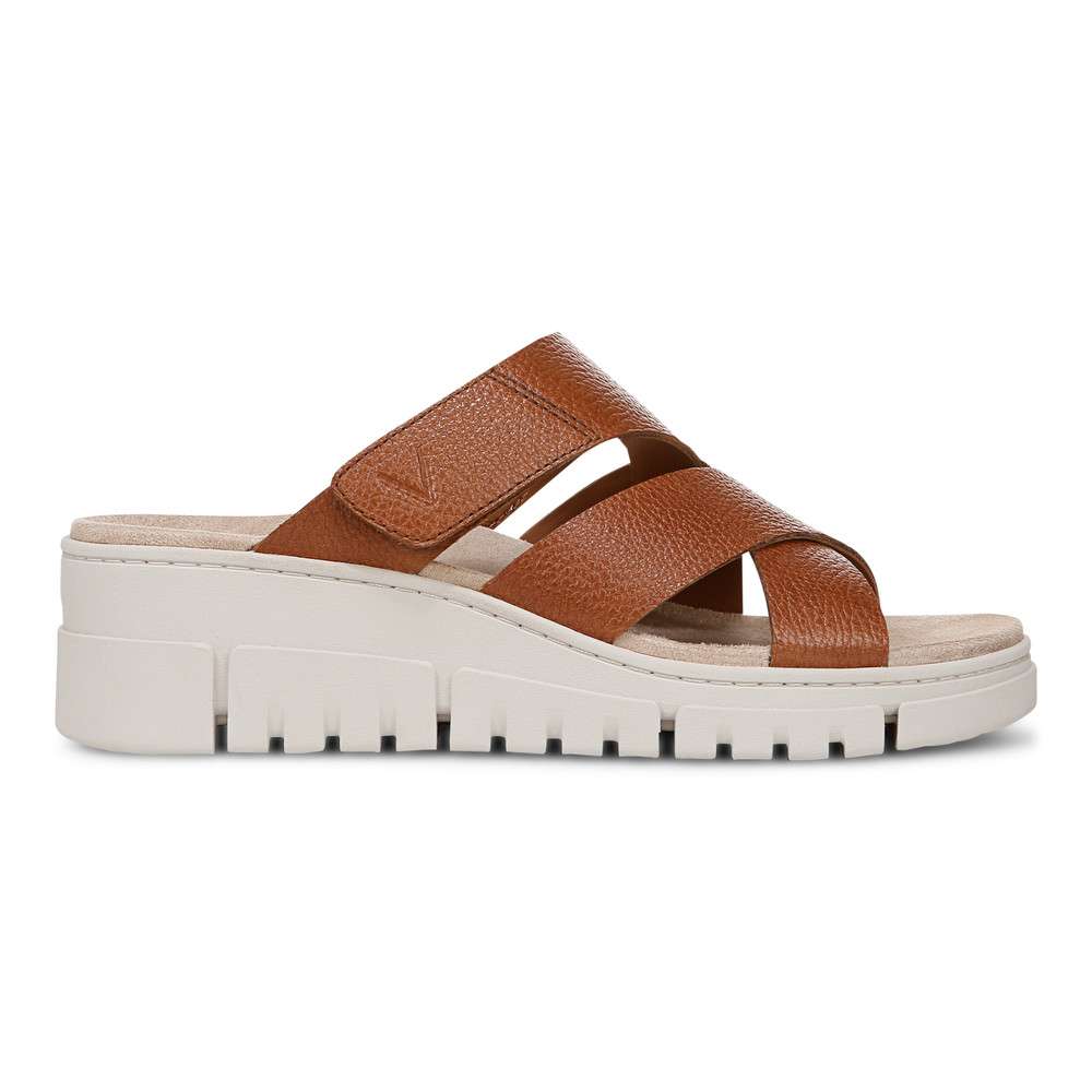 Uptown Sunset Wedge - Tan