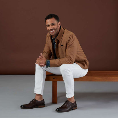 Bruno Oxford - Brown Leather