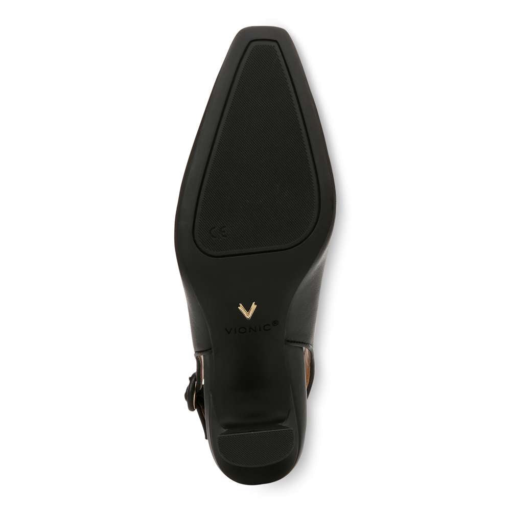 Perris Slingback Heel - Black
