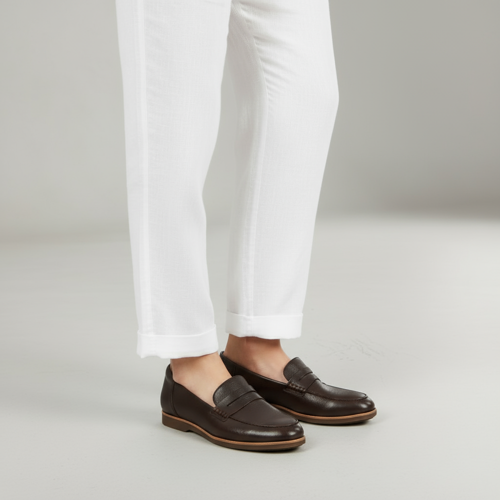 Remi Casual Slip-On - Chocolate