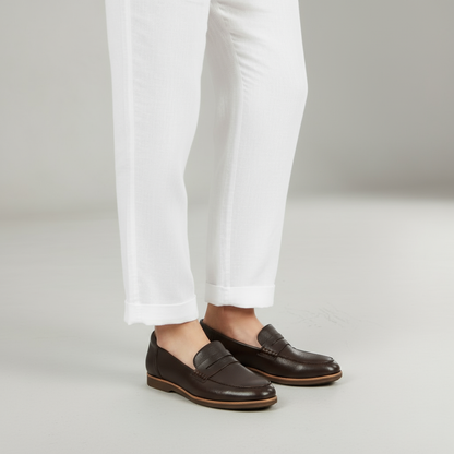 Remi Casual Slip-On - Chocolate